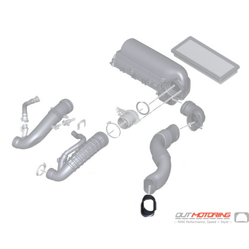 Replacement MINI Cooper Intake Manifold Air Duct 13712753073 - MINI Cooper  Accessories + MINI Cooper Parts