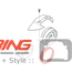 Trim Ring: Steering Column: Chrome