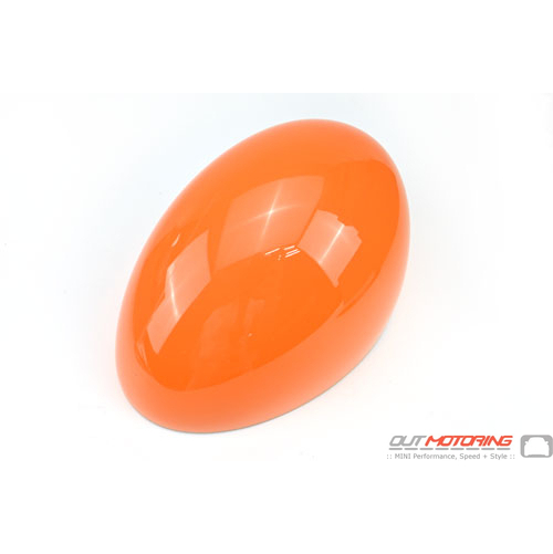 Side Mirror Cap: Orange: Non Powerfold: Left