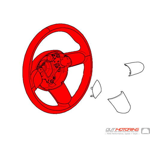 Steering Wheel: Sports: Leather "English" 