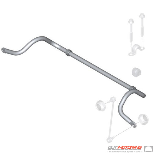 Front Sway Bar: 22.5mm