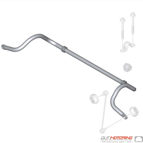Front Sway Bar: 23.5mm