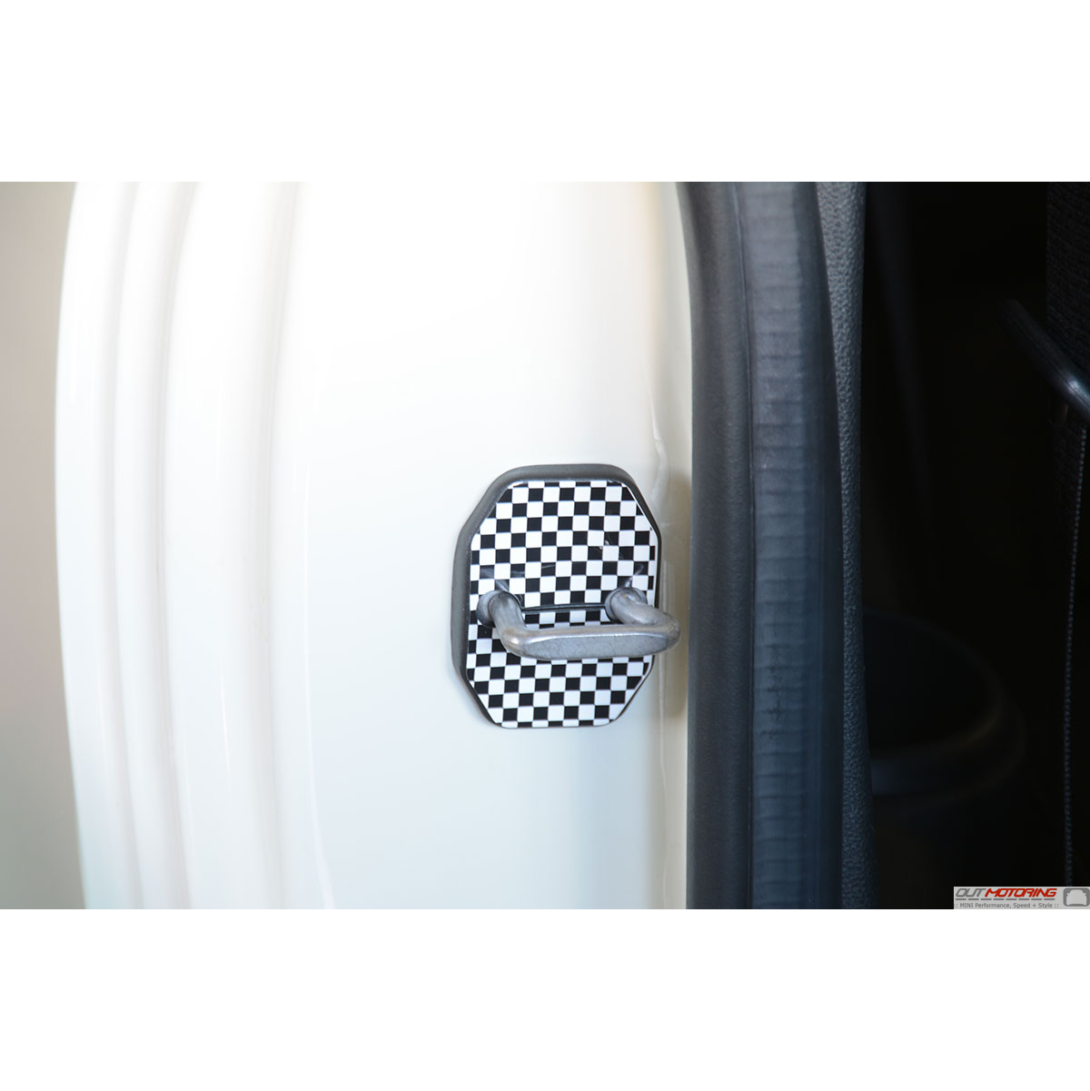 MINI Cooper Door Lock Strike Plate/Latch Covers: F56 F57 - MINI