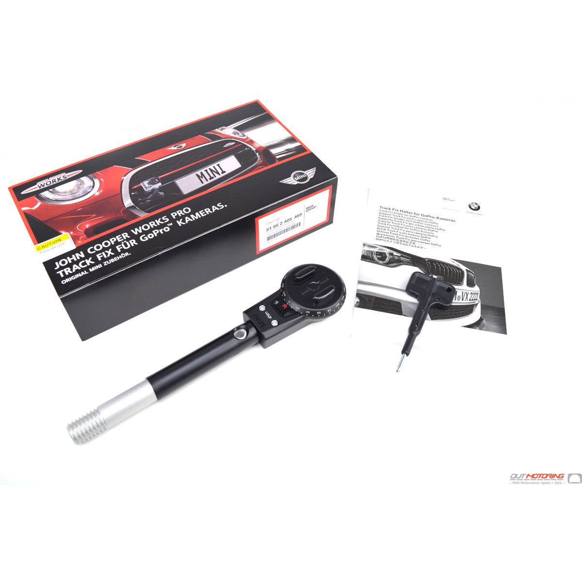 Fixation Travel and Comfort John Cooper Works Pro pour caméra