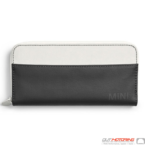80212445661 MINI WALLET COLOR BLOCK Wallet: White/Black - MINI 