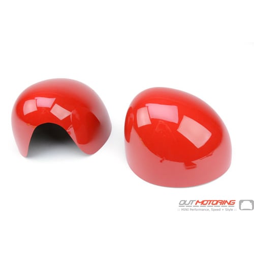 Side Mirror Covers: Gen3 Stick-On: Red