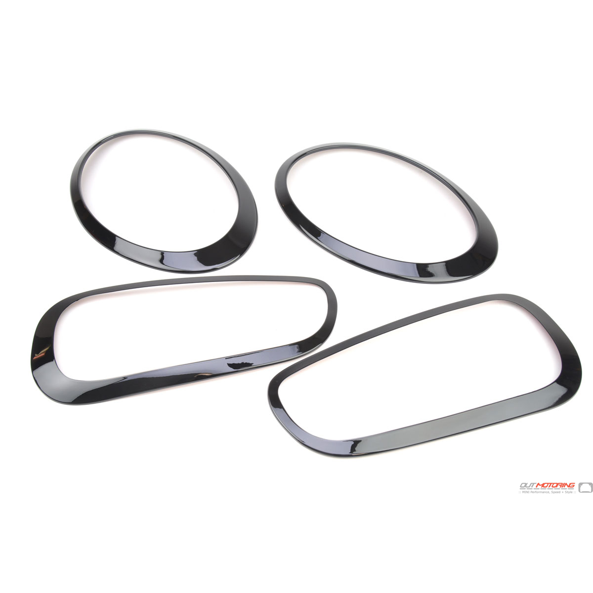 F54 Clubman,05 Headlight Head lamp and Taillight Rear Light Trunk Lid Lamp Frame Cover Cap Trim for Mini Cooper MTK31 