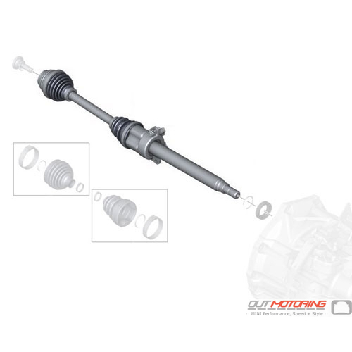 Axle Shaft: Right: Front: Manual