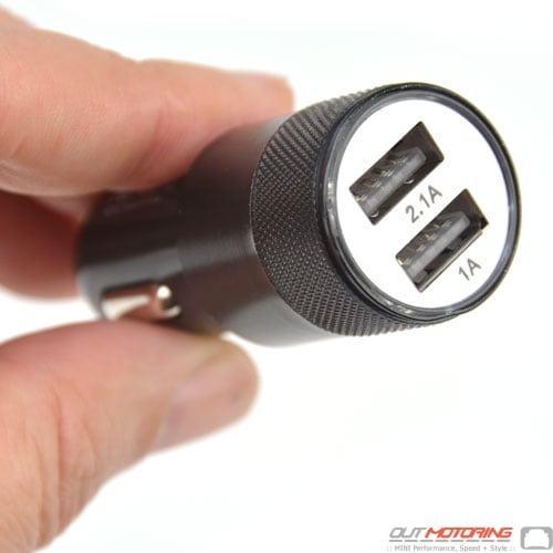 USB Car Charger Cigarette Lighter Plug Charger USB Dual - MINI