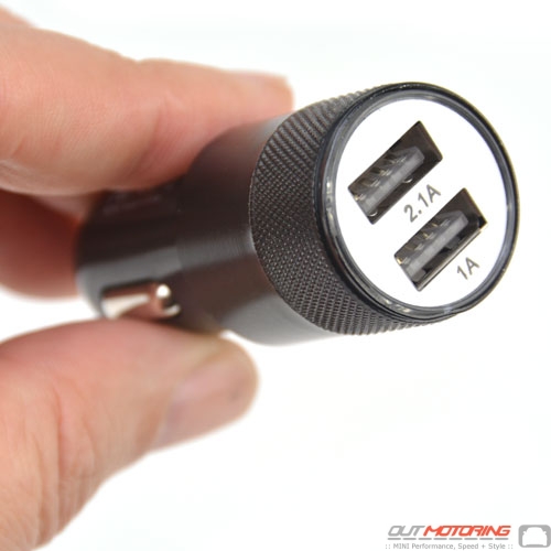 USB Charger/Cigarette Lighter: Dual