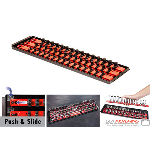 tray Cooper Parts + 3 rows 8450 Accessories MINI Socket MINI RED 18\