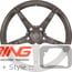 BC Forged Monoblock Wheel: RS45