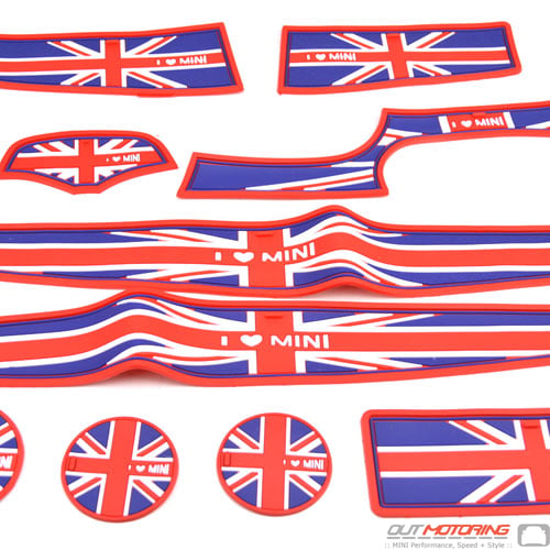 Storage Liner 10 Piece Set: F55: Union Jack