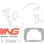 Gasket Ring: 10.8MM Diameter: REIN Automotive