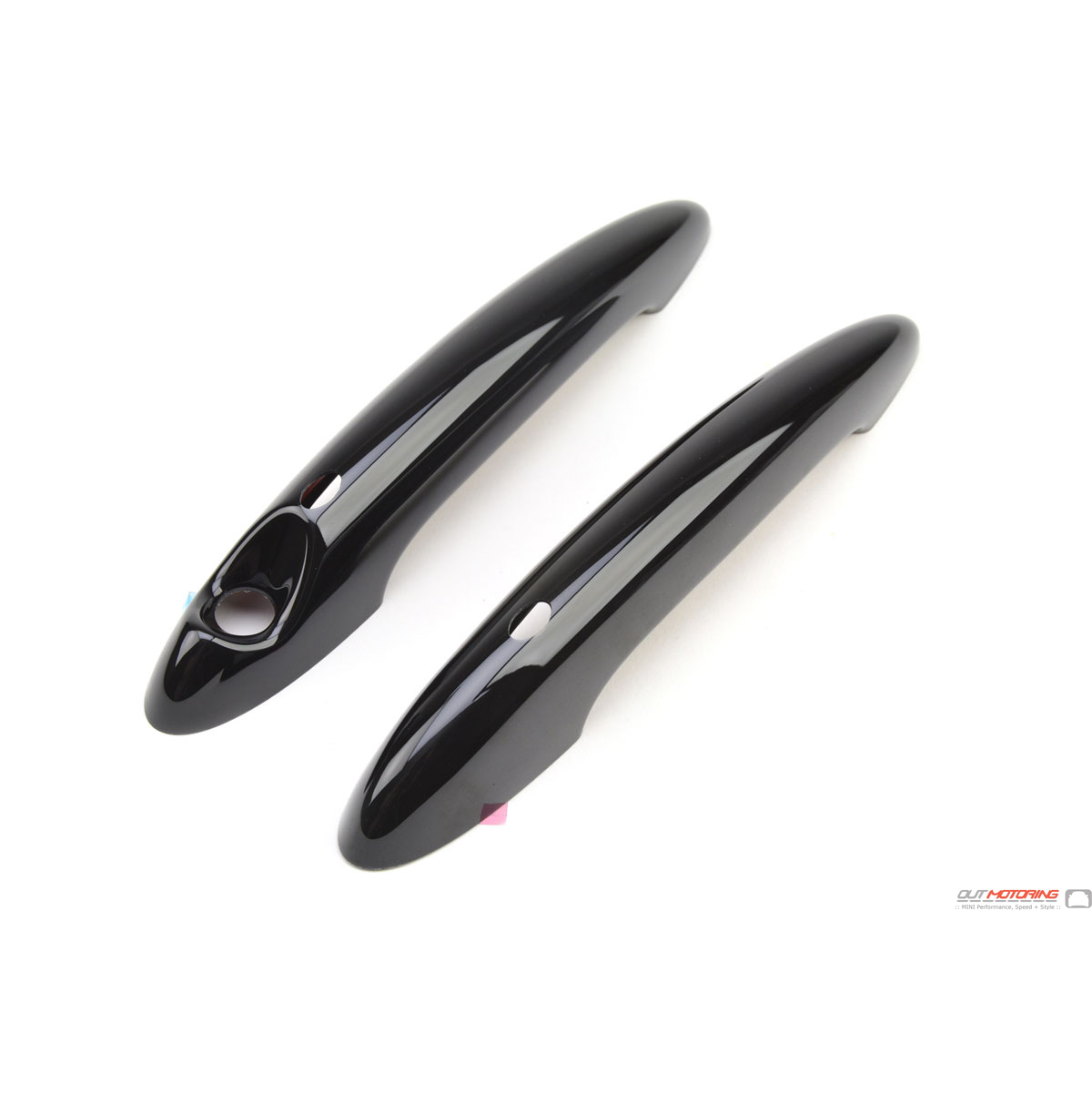 Door Handle Cover GLOSS BLK 2x for MINI Cooper S R50 R52 R53 R55 56 57 58 59 R61
