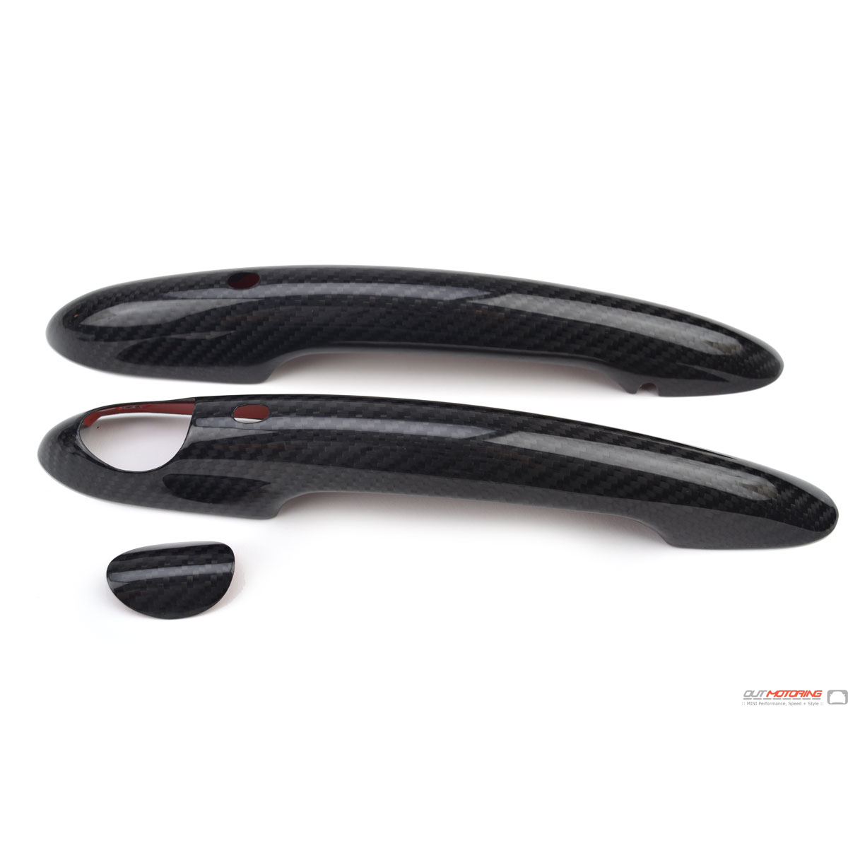 MINI Cooper Carbon Fiber Door Handle Covers F56 F57 Comfort Access MINI Cooper Accessories