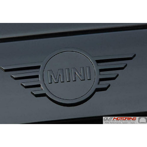 Mini F56 JCW Custom John Cooper Works Badge Noir & Jaune 134 mm x 25 mm TML 2012 
