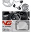 Steering Wheel Left + Right Control Button Set: Black