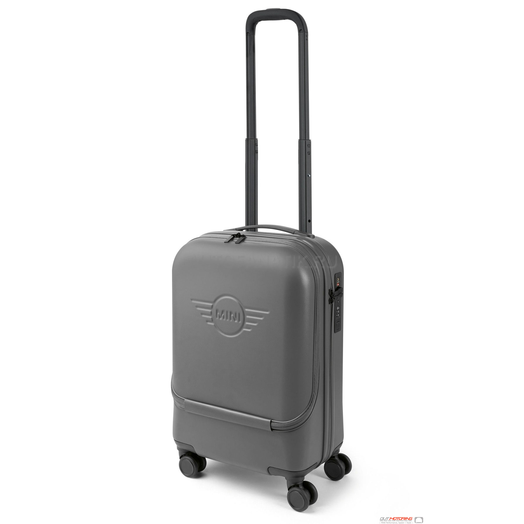 80222460876 MINI Cabin Trolley Suitcase Grey Travel Luggage MINI Cooper Accessories + MINI