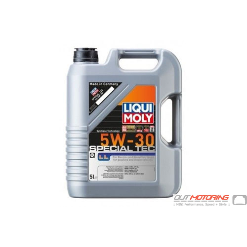 Liqui Moly Special Tech Oil: 5 Liter 5w-30 LM 2249 - MINI Cooper  Accessories + MINI Cooper Parts