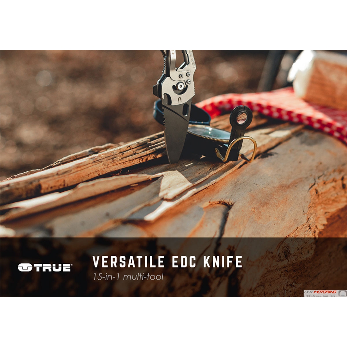 Véritable utilitaire EDC Essentials Kit-smartknife briquet power bank 