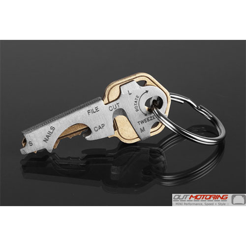 Carabiner Keychain Multitool - MINI Cooper Accessories + MINI Cooper Parts