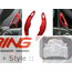 Steering Wheel Paddle Shift Extensions: Gen3 RED