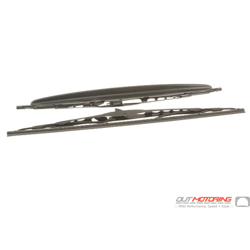 Front Wipers: R50/2/3/5/6/7 UP to July 2012 VALEO