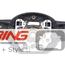 Custom Steering Wheel: Red Stitching: Gen 2