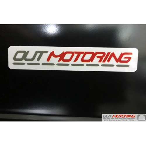 Out Motoring Sticker: Rectangle 5.5"