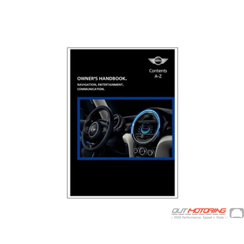 MINI Cooper Manual: Navigation Information: F54/5/6/7/54/60