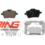 Brake Pads: Front: R55/6/7/8/9 'S'