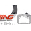 Headlight Trim Ring Set: Black F54
