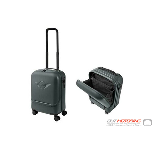 80225A51690 80 22 A51 690 MINI Trolley: Sage Suitcase Travel - MINI Cooper Accessories + MINI Cooper Parts