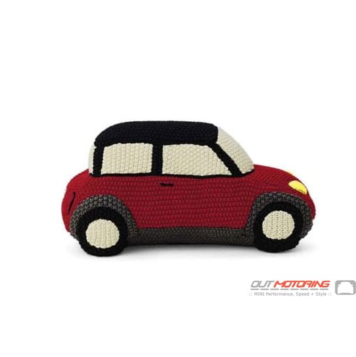  MINI Knitted Car - Red