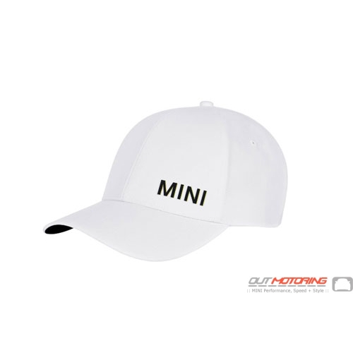 MINI Hat Wordmark White