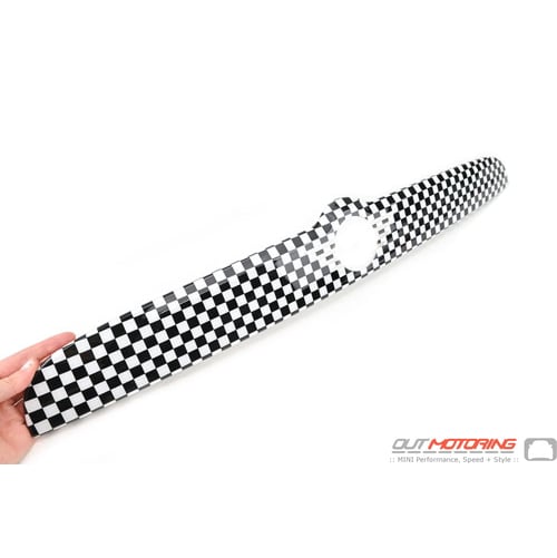 Boot Handle Cover: Checkered: F60 NEW Logo
