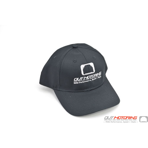 Out Motoring Logo Hat Black