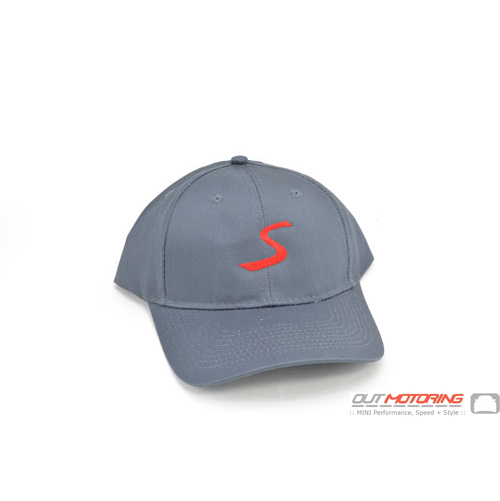 Hat S Logo Grey