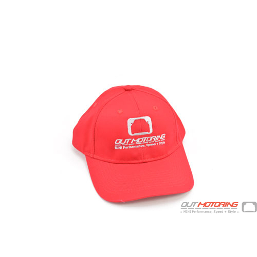 Out Motoring Logo Hat Red