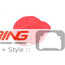 Out Motoring Wings Logo Hat Red