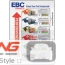 Brake Kit Rear EBC GD + Greenstuff