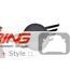 Emblem Gloss Black + Gloss NEW Logo: F54 Rear