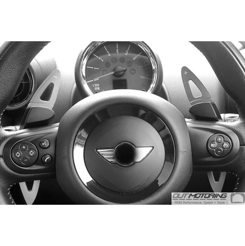 Steering Wheel Paddle Shift Extensions: Gen1+2 Silver