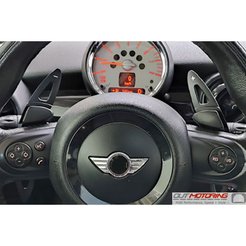 Steering Wheel Paddle Shift Extensions: Gen1+2 Black