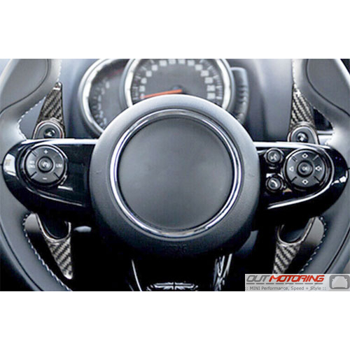 Steering Wheel Paddle Shift Extensions: Gen3 Carbon Fiber