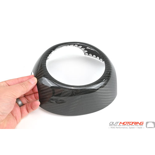 Steering Wheel Airbag Carbon Fiber Trim: Gen 2
