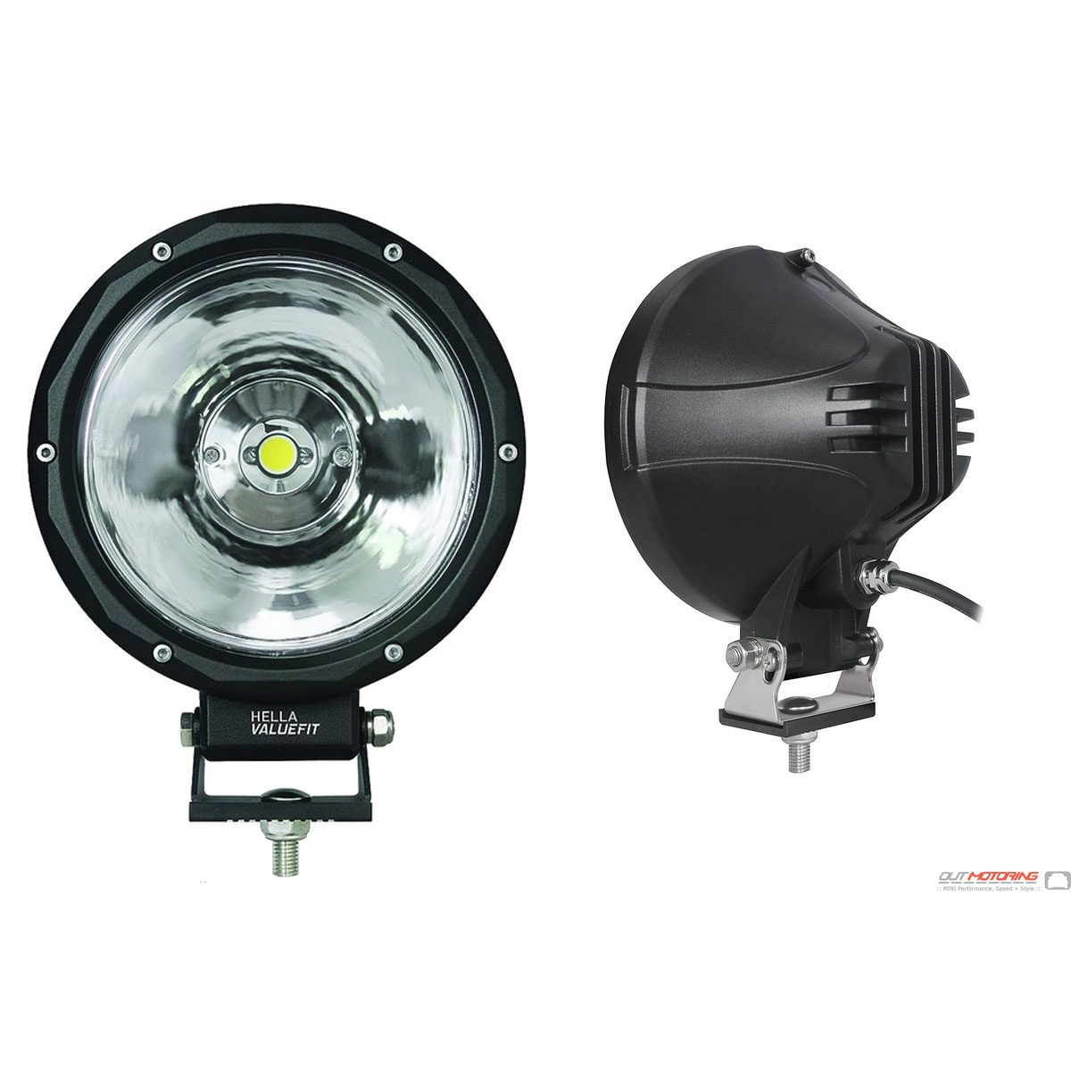 MINI Cooper 357200001 HELLA ValueFit 7? Driving Light LED Spot Light - MINI  Cooper Accessories + MINI Cooper Parts