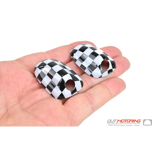 Washer Covers Checkered Flag